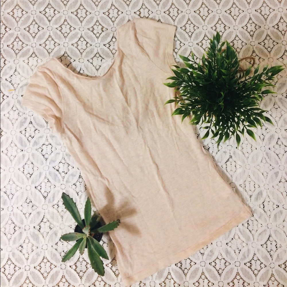 Club Monaco Low Back T Shirt